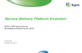 Broadband world forum service delivery framework KPN presentation
