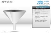 3d sales funnel powerpoint presentation templates.