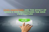 Email Marketing and the Effect of Gmail's New Promotions Tab Grid View Feature