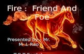 Fire : Friend and Foe