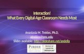 Interaction: What Every Digital-Age Classroom Needs!