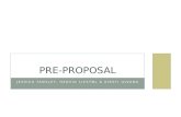 Pre proposal powerpoint