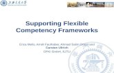 Supporting Flexible Competency Frameworks