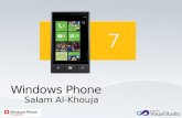 Windows phone 7 By Salam Al-Khouja
