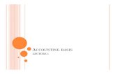 Accounting basis lecture  1