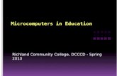 Microcomputers In Education 2010