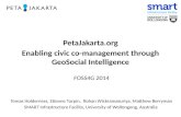 SMART PetaJakarta.org: Enabling civic co-management through GeoSocial Intelligence