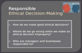 Week 3   ethical decision making