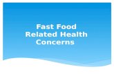 Fast food-related-health-concerns-powerpoint