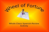 Spanish Wheel of Fortune