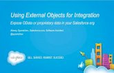 Introduction to External Objects and the OData Connector