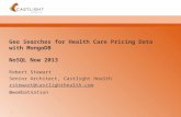 Geo Searches for Health Care Pricing Data with MongoDB