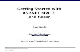 Getting Started with ASP.NET MVC 3 and Razor