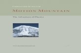 Motion Mountain the Adventures of Physics