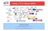 Using LTE to boost ARPU