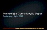 Marketing e Comunicação Digital - Professor Claudir Segura - Parte 01