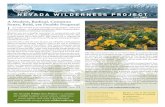 Fall 2009 Nevada Wilderness Project Newsletter