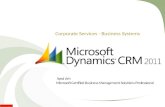 Microsoft dynamics crm 2011 & organization version 1.3