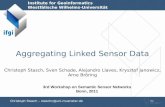 Aggregating Linked Sensor Data