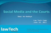 Social Media and the Courts