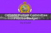 Budget Committee Presentation