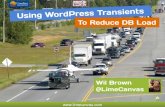 Using WordPress Transients to Reduce Database Load