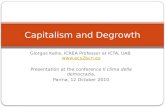 Is degrowth compatible with capitalism?