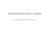 4.2.3 Storyboard for music video