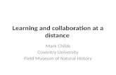 Learning and collaboration at a distance  121202
