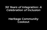 50 Years of Integration: A Celebration of Inclusion