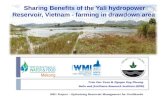 Sharing benefits of the yali hydropower reservoir