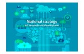 National strategy: ICT research and development, Christine Hafskjold, FAD
