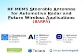 RF MEMS Steerable Antennas for Automotive Radar and Future Wireless Applications, J. Oberhammer, KTH