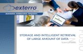 Storage and intelligent retrieval of large amounts of data