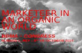 BDMA Congress 23 10 2014  - Hugues Rey - Marketeer in an organic World
