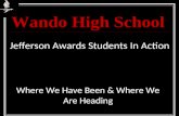 Wando High School - 2010 Jefferson Awards Students In Action Presentation