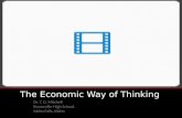 Economic way of thinking: Economics - Concepts and Choices, 2011. Holt McDougal