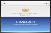 Utanggalin - Crown Financial Ministry Debt module