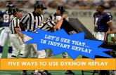 5 Ways to Use DyKnow Replay