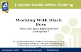 Working With Black Boys in Schools
