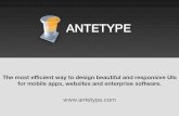 Introduction to Antetype - Web UX design tool