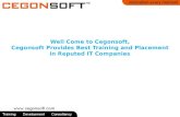 Why Training in Cegonsoft? | Cegonsoft Reviews | Cegonsoft Complaints