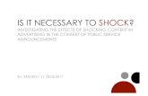 Shock Advertising (Research)