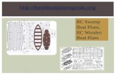 Rc Swamp Boat Plans, Rc Wooden Boat Plans