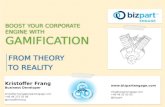 Gamification, From theory to realtity - Kristoffer Frang