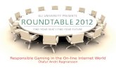 Responsible gaming in the Online Internet World