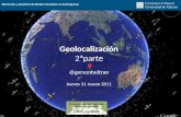 Geolocalización (2ª parte)