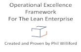 Phil Williford Lean Enterprise