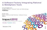 A Software Factory Integrating Rational Team Concert and WebSphere tools
