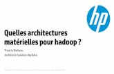 Quelles architectures matérielles pour Hadoop ?